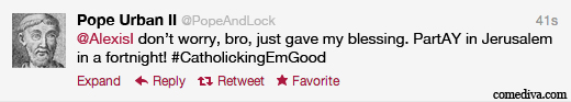 HISTORYTWEETS crusades