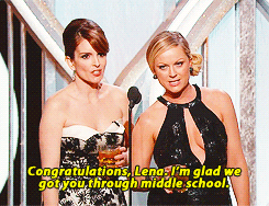 amy poehler tina fey golden globes lena dunham