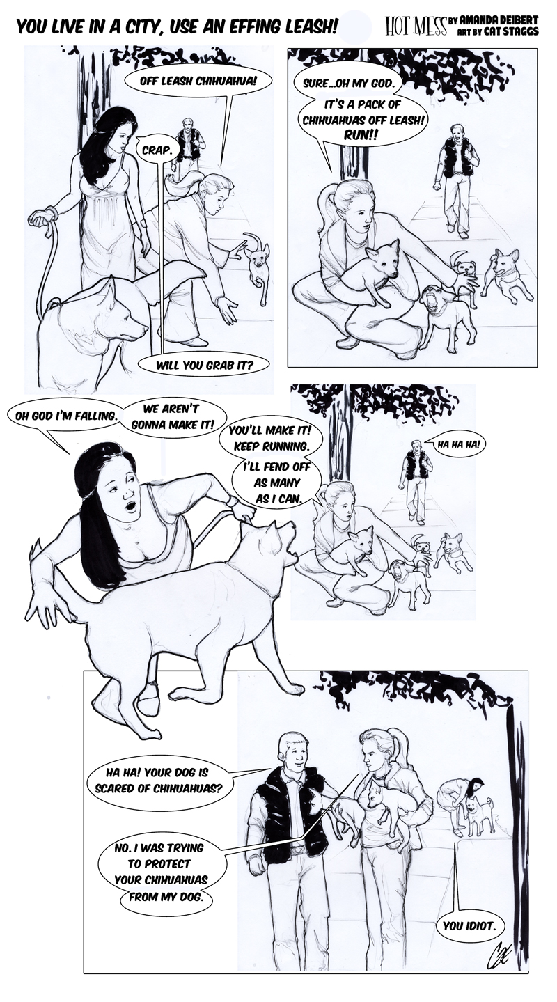 Hot Mess: Use An Effing Leash!