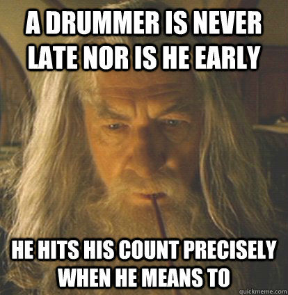 Never Date a Drummer