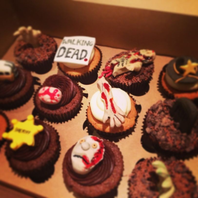 Walking Dead cupcakes