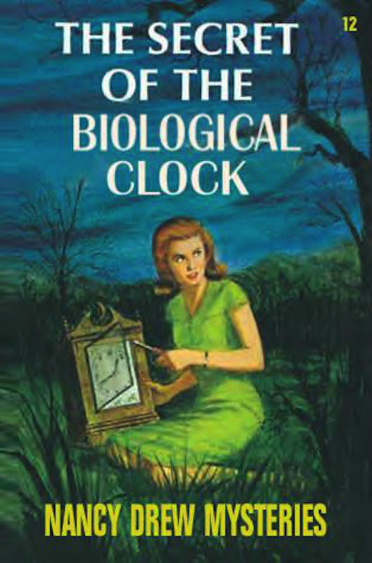 Rejected Nancy Drew Bio Clock