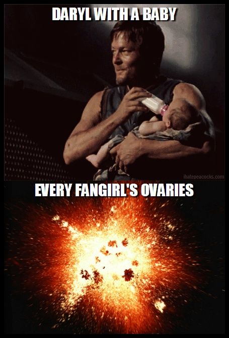Daryl Walking Dead fangirl ovaries