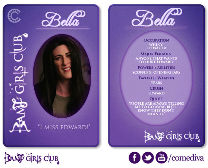 BAMF Girls Club Trading Card - Bella