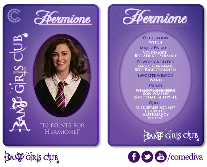 BAMF Girls Club Trading Card - Hermione