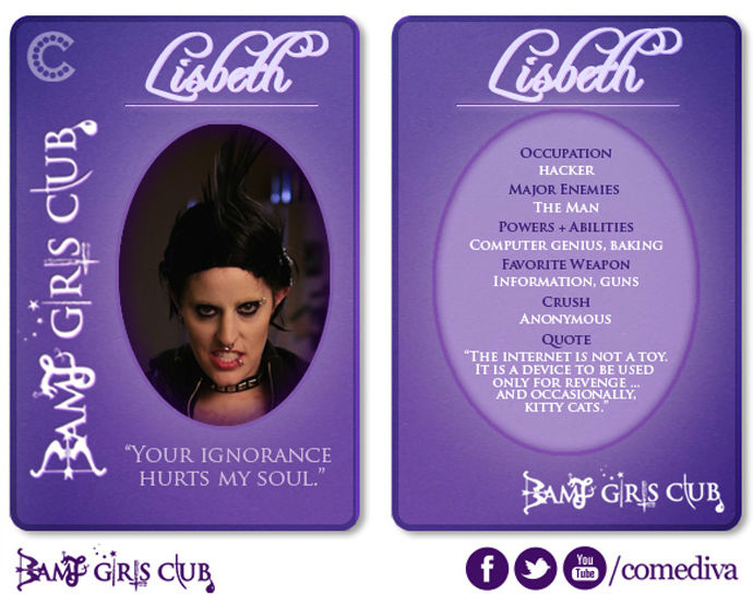 BAMF Girls Club Trading Card - Lisbeth