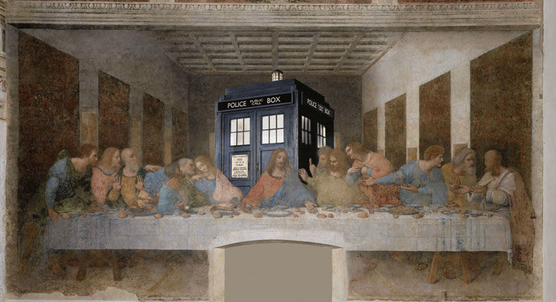Doctor Who meets The Last Supper