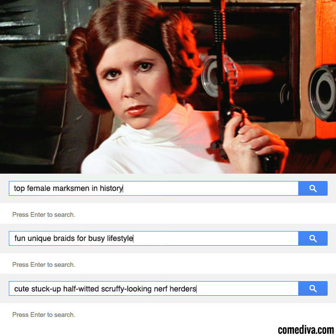 Leia-Star-Wars-Search-History