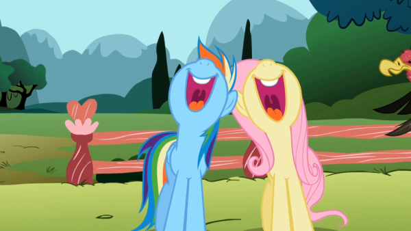 Rainbow_Dash_and_Fluttershy_singing_in_unison_S2E7