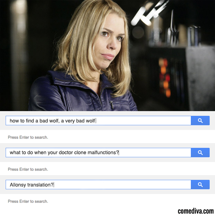 Doctor Who Search History 