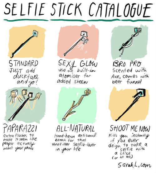 Selfie Stick Comic